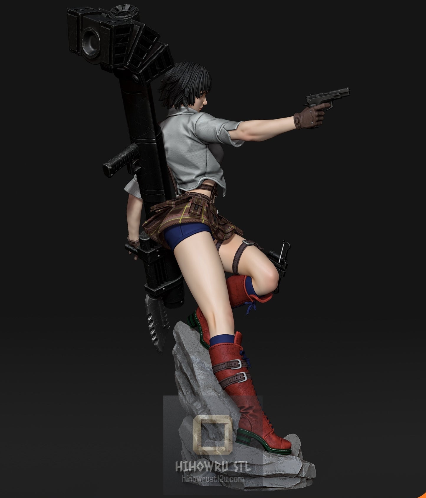 5333 Lady - Devil May Cry - STL 3D Print Files