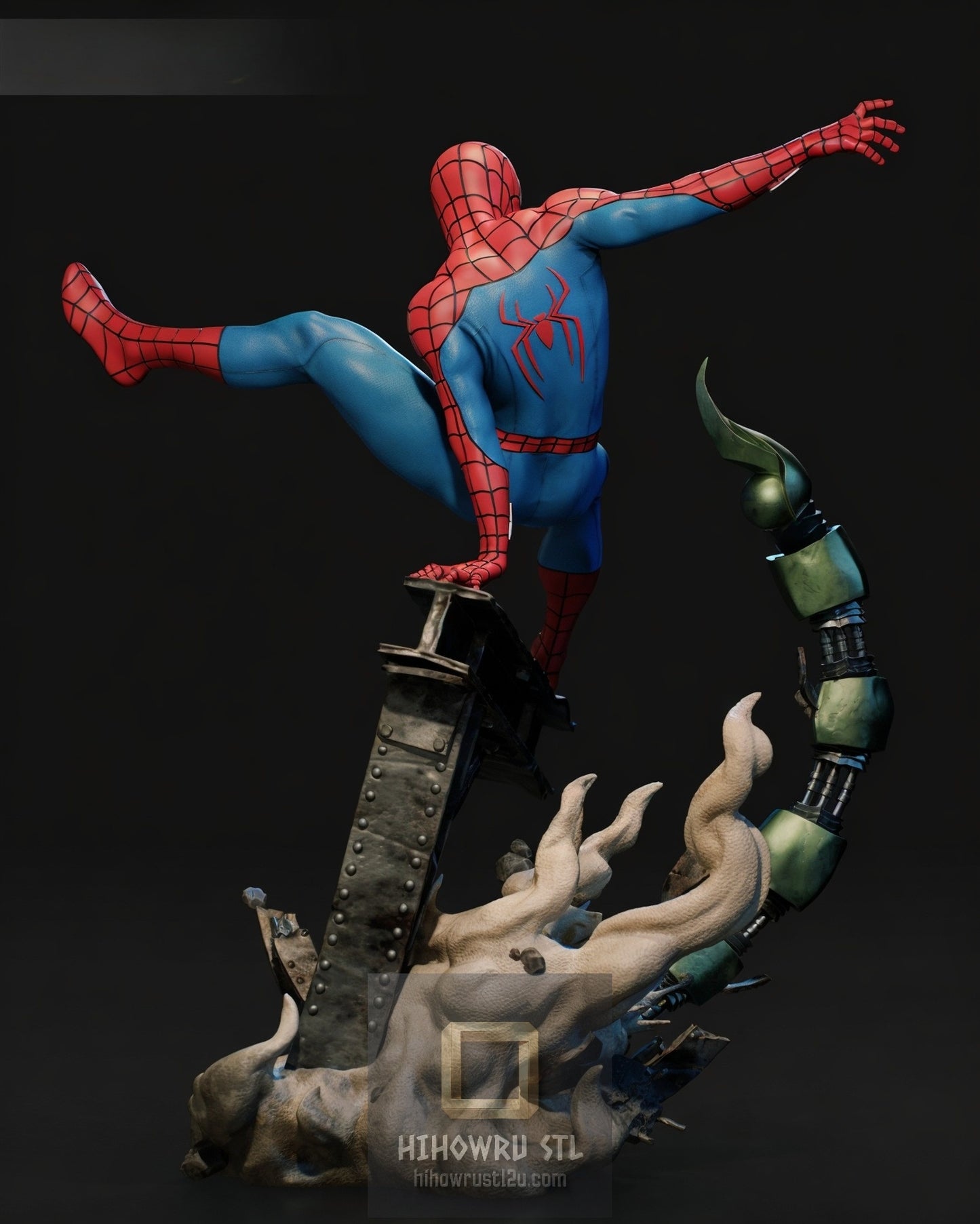 5452 Spider-Man - Marvel Comics - STL 3D Print Files