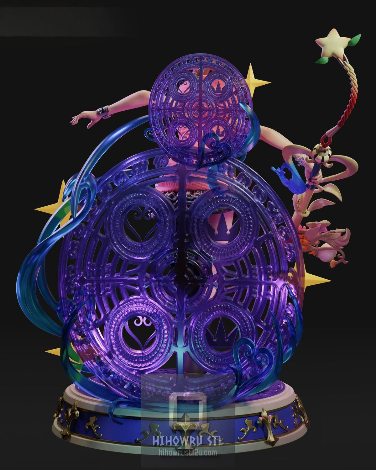 5650 Kairi - Kingdom Hearts III - STL 3D Print Files