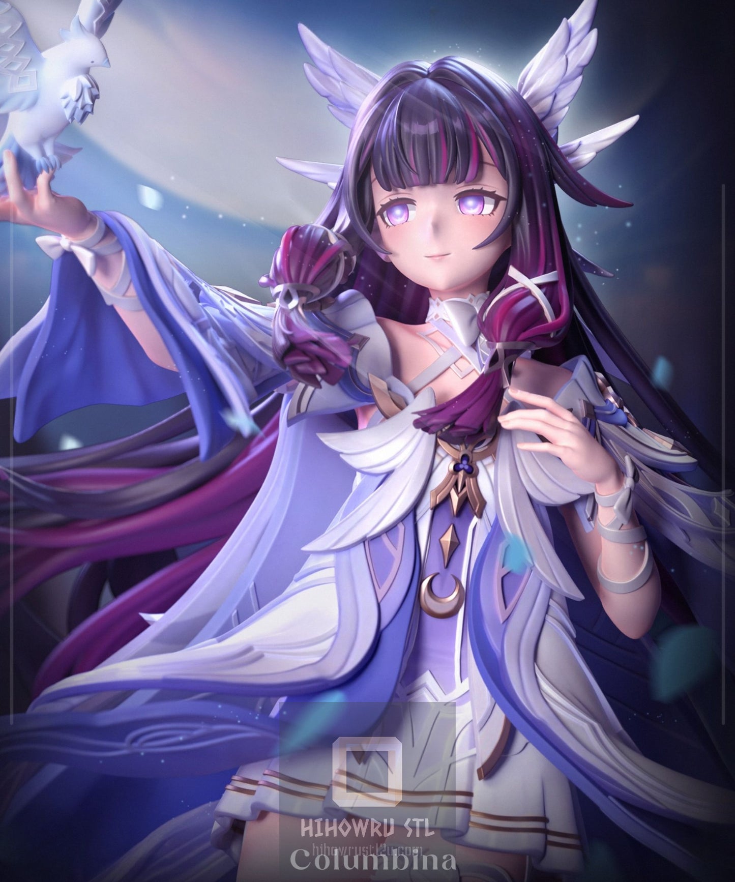 4840 Columbina - Genshin Impact - STL 3D Print Files