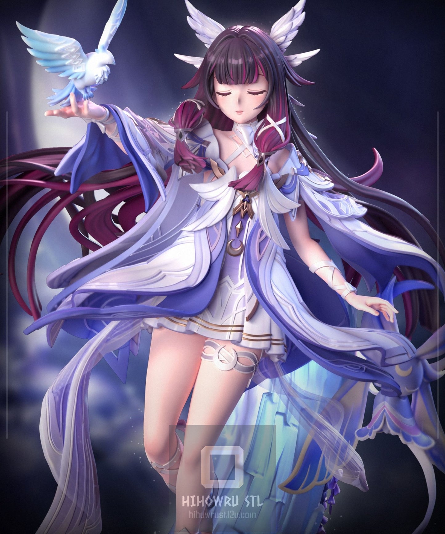 4840 Columbina - Genshin Impact - STL 3D Print Files