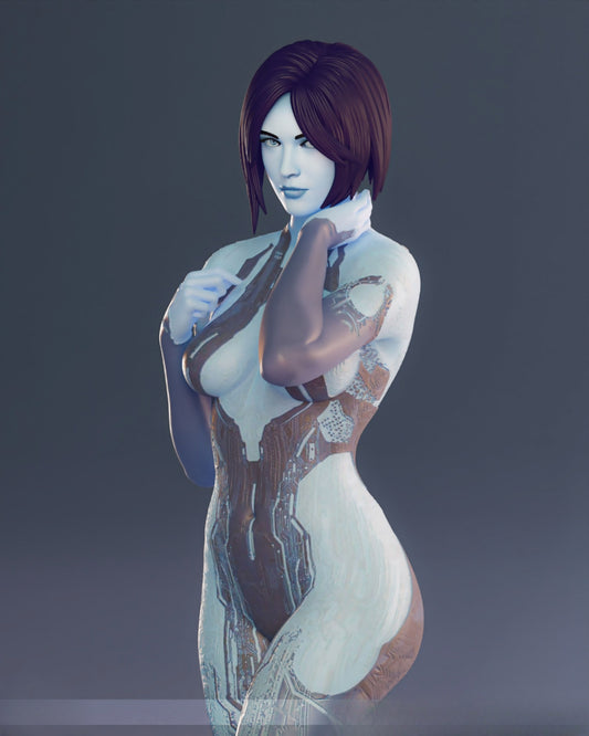 3824 Cortana - Halo - STL 3D Print Files