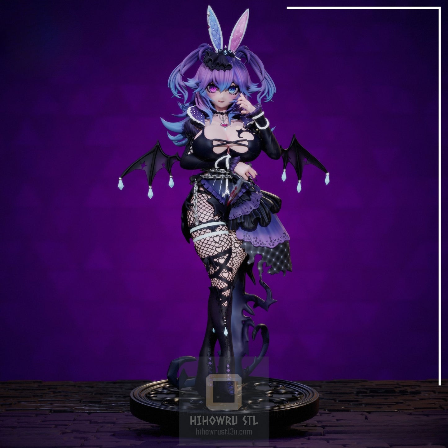 4858 CottontailVA - Virtual YouTuber - STL 3D Print Files