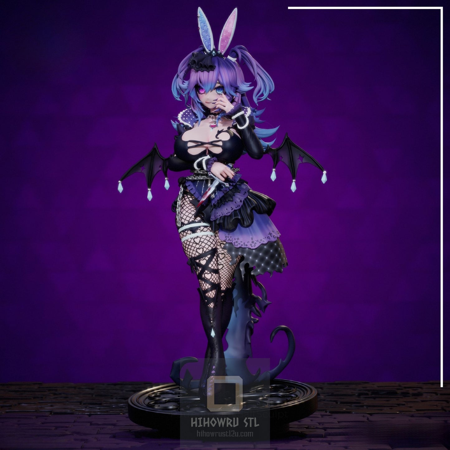 4858 CottontailVA - Virtual YouTuber - STL 3D Print Files