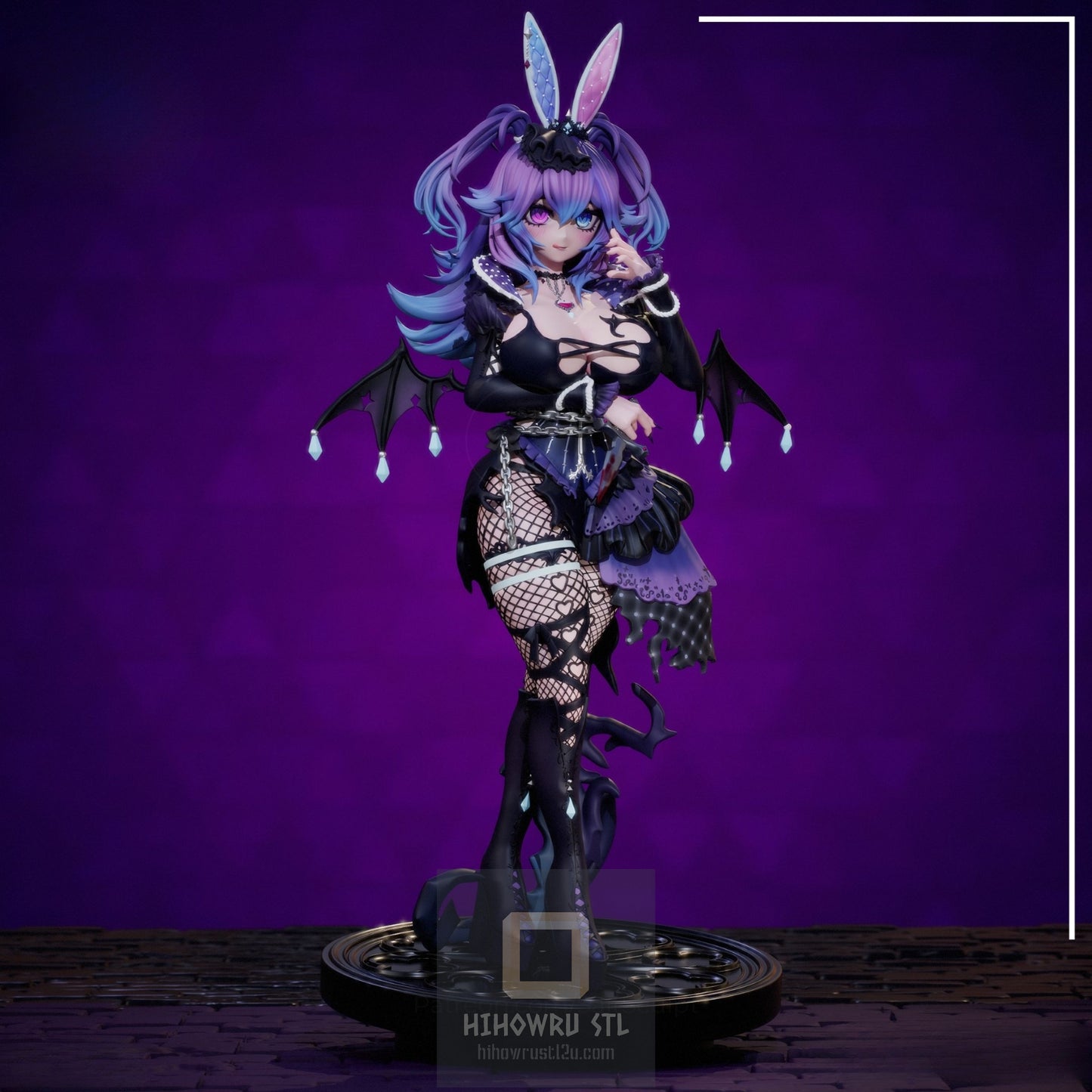 4858 CottontailVA - Virtual YouTuber - STL 3D Print Files