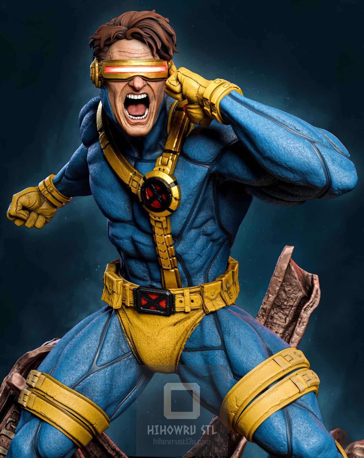4328 Cyclops - X-Men - STL 3D Print Files