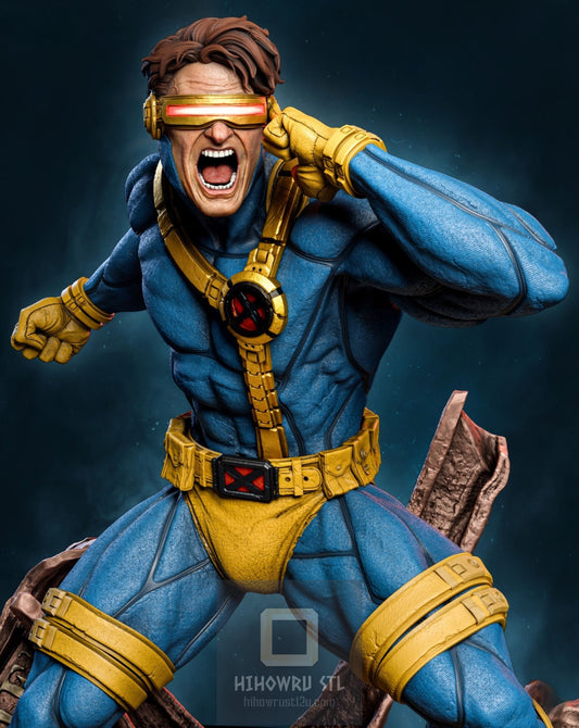 4328 Cyclops - X-Men - STL 3D Print Files
