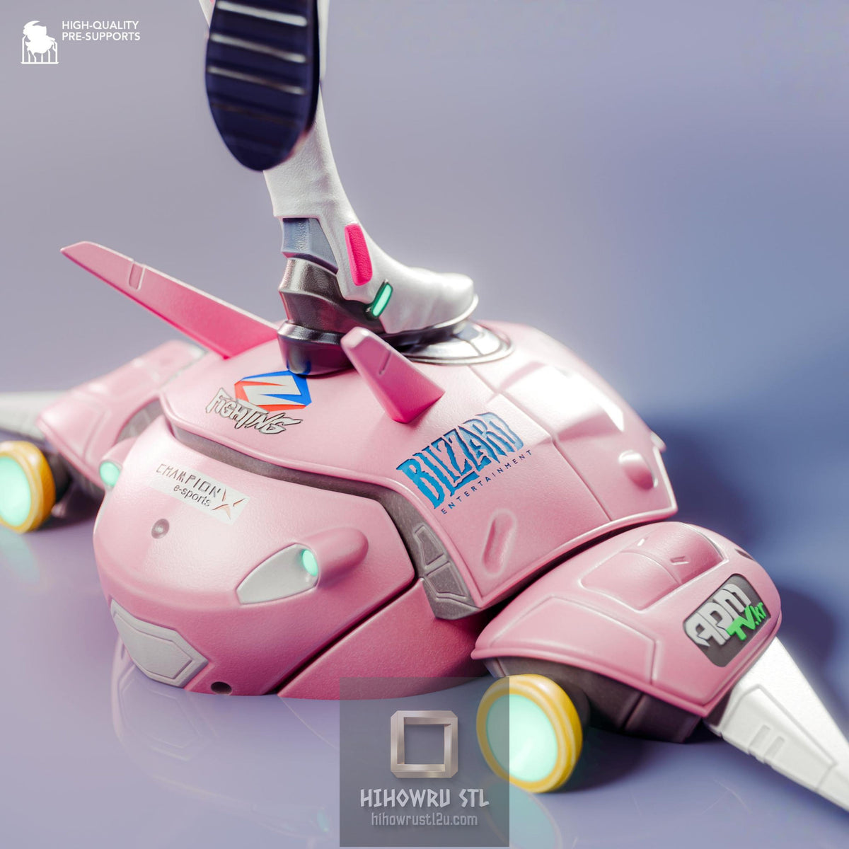 5599 D.Va - Overwatch - STL 3D Print Files