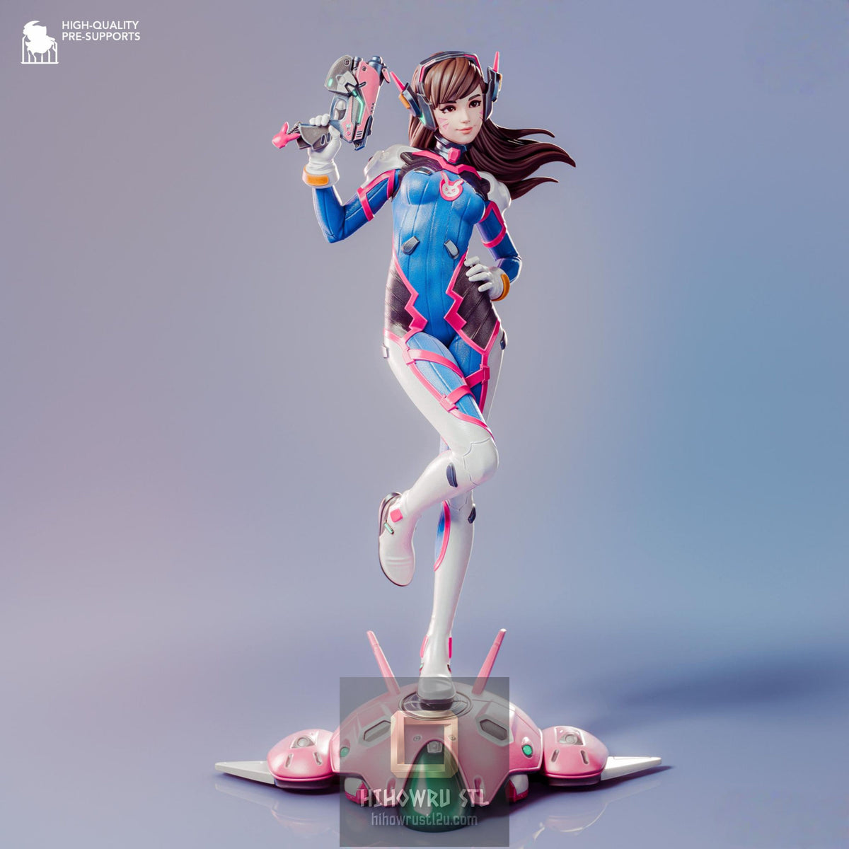 5599 D.Va - Overwatch - STL 3D Print Files