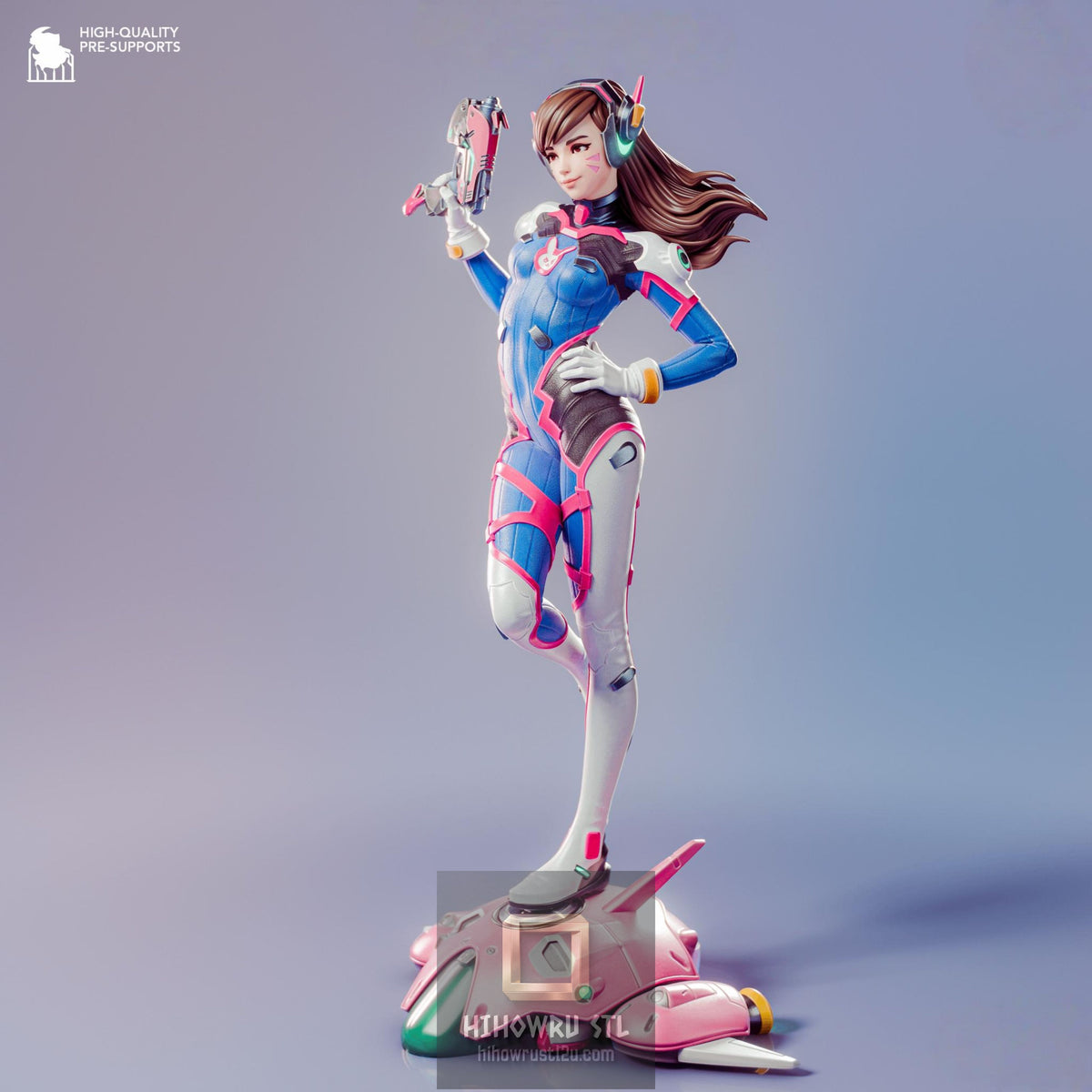 5599 D.Va - Overwatch - STL 3D Print Files