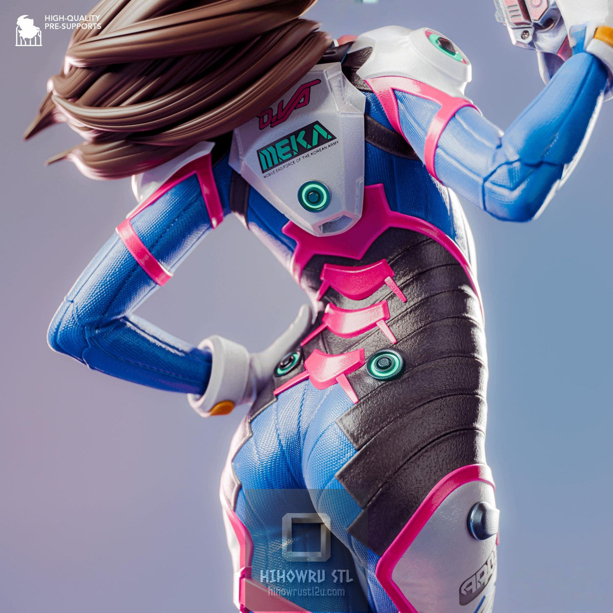 5599 D.Va - Overwatch - STL 3D Print Files