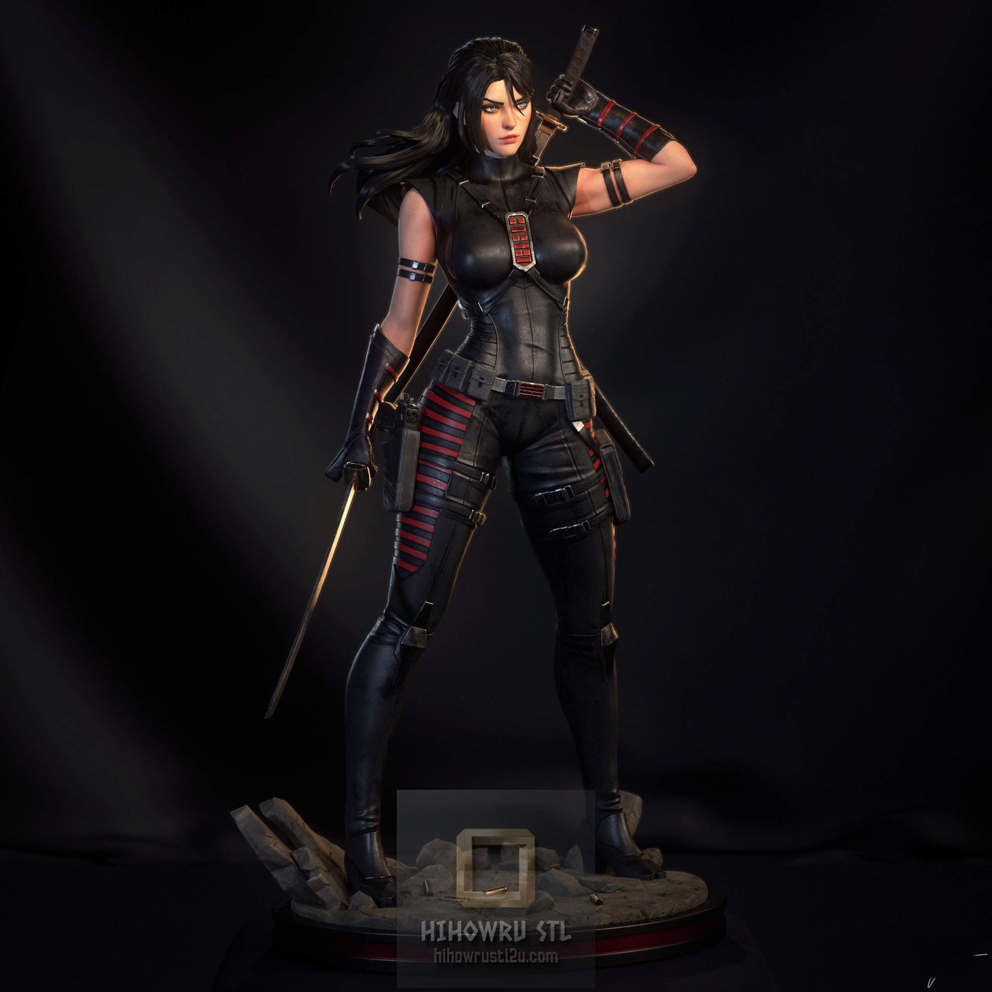 5121 Dawn Moreno - G.I. Joe - STL 3D Print Files