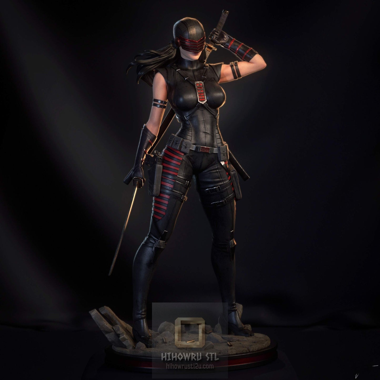 5121 Dawn Moreno - G.I. Joe - STL 3D Print Files