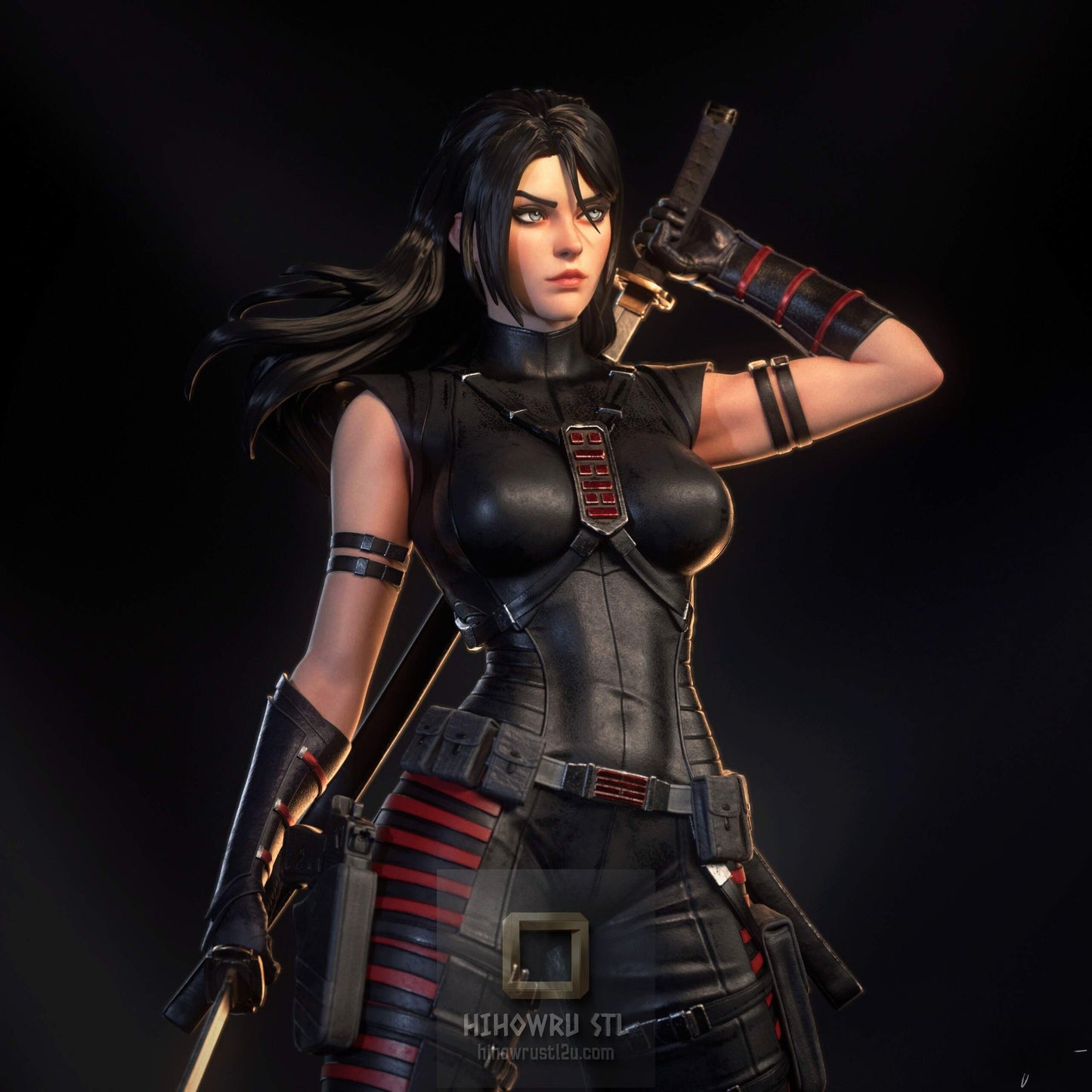 5121 Dawn Moreno - G.I. Joe - STL 3D Print Files