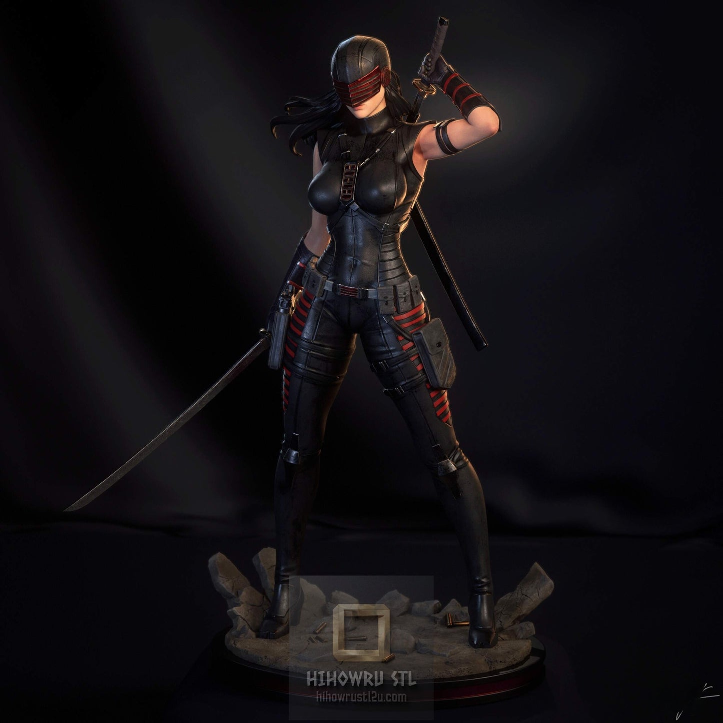 5121 Dawn Moreno - G.I. Joe - STL 3D Print Files