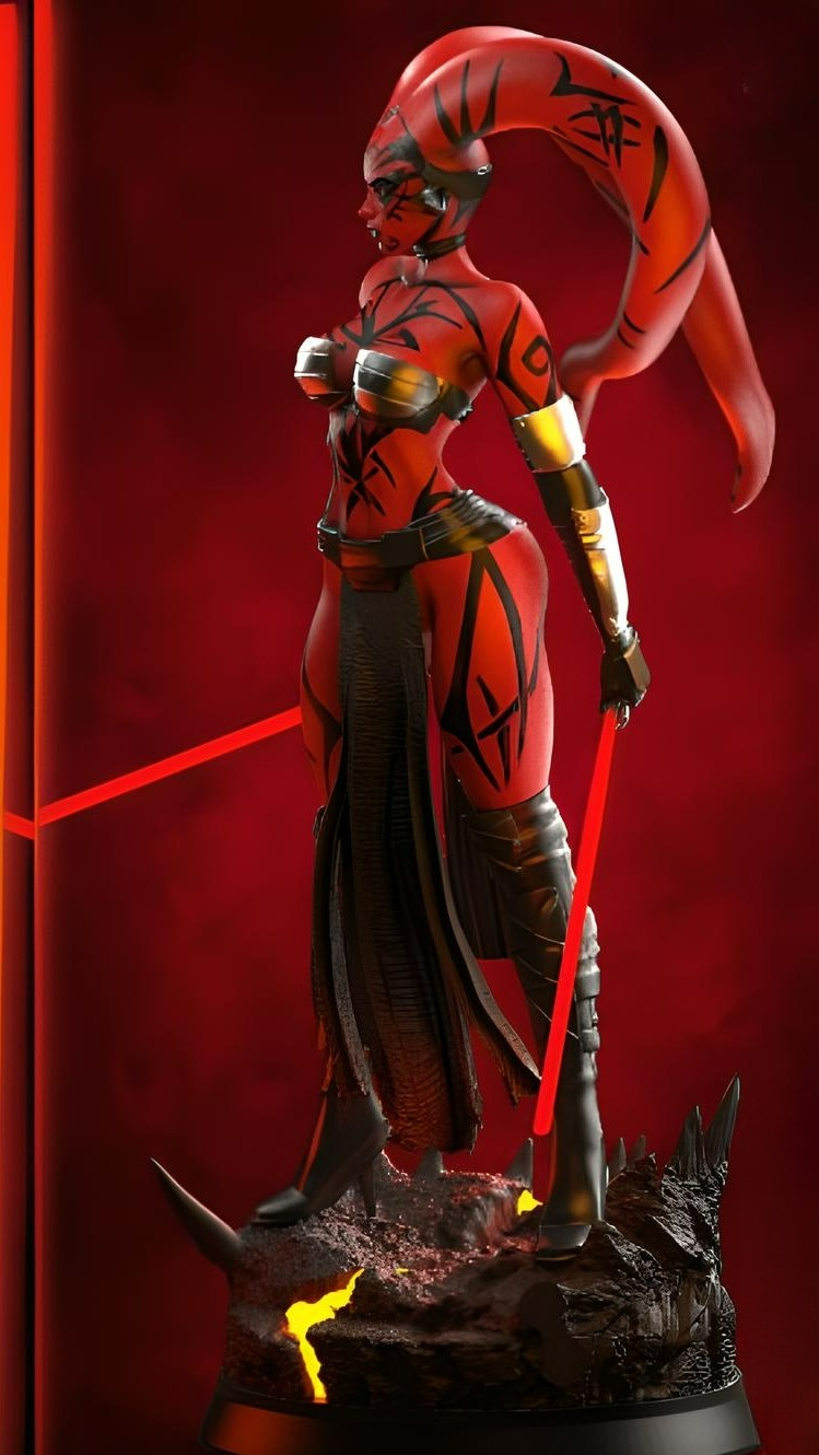 3313 Darth Talon - Star Wars - STL 3D Print Files