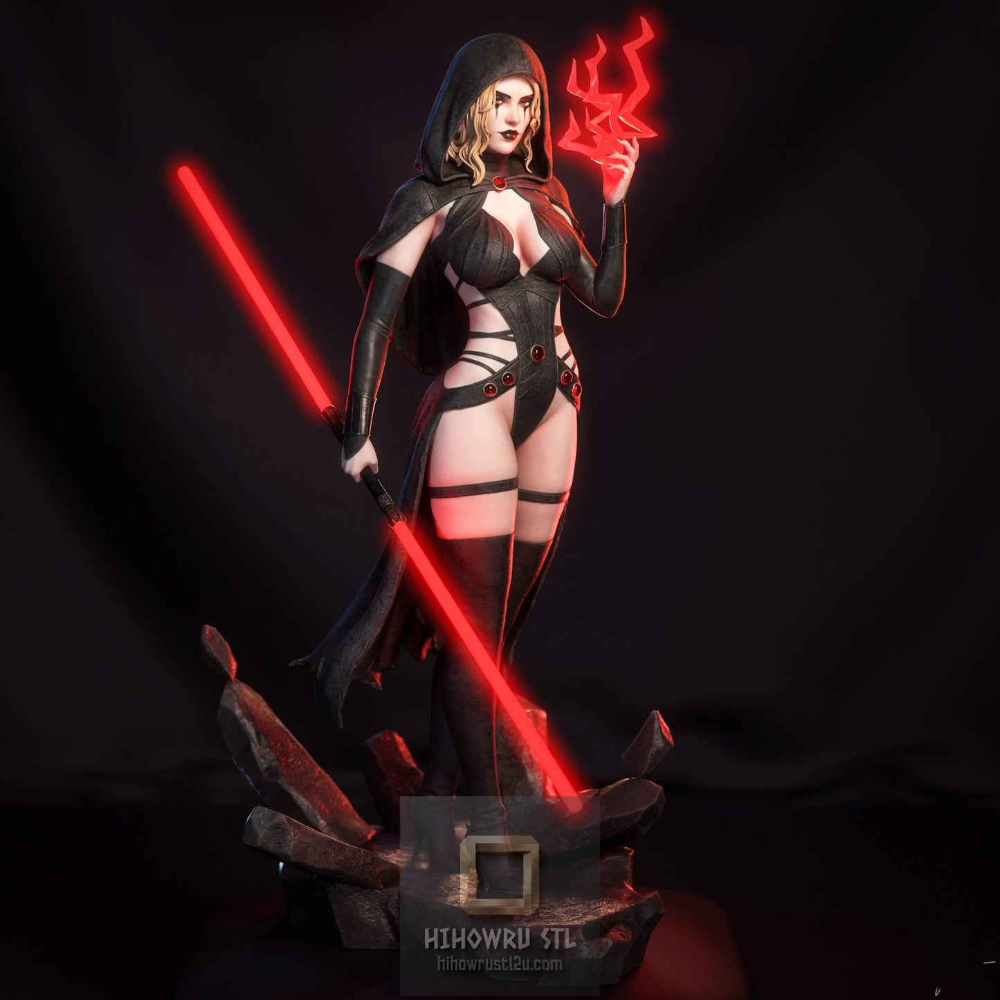 5417 Darth Zannah NSFW - Star Wars - STL 3D Print Files