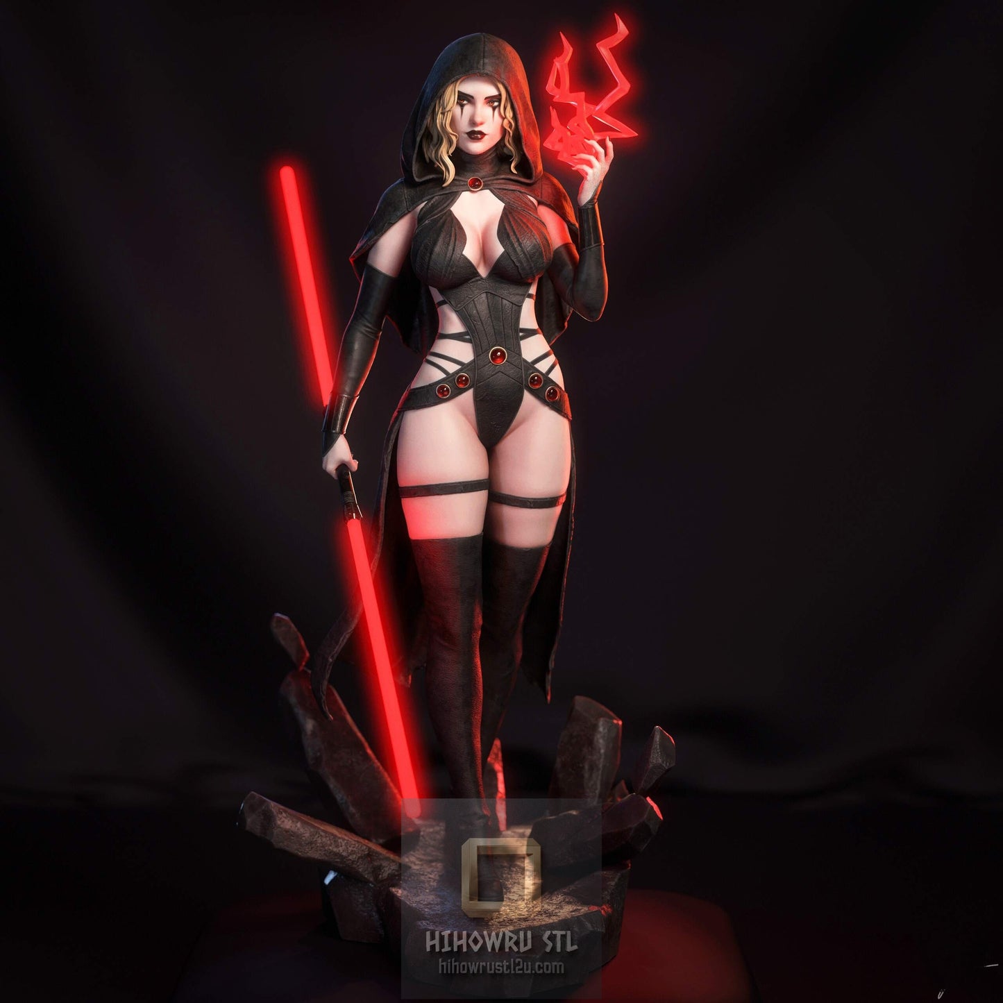 5417 Darth Zannah NSFW - Star Wars - STL 3D Print Files