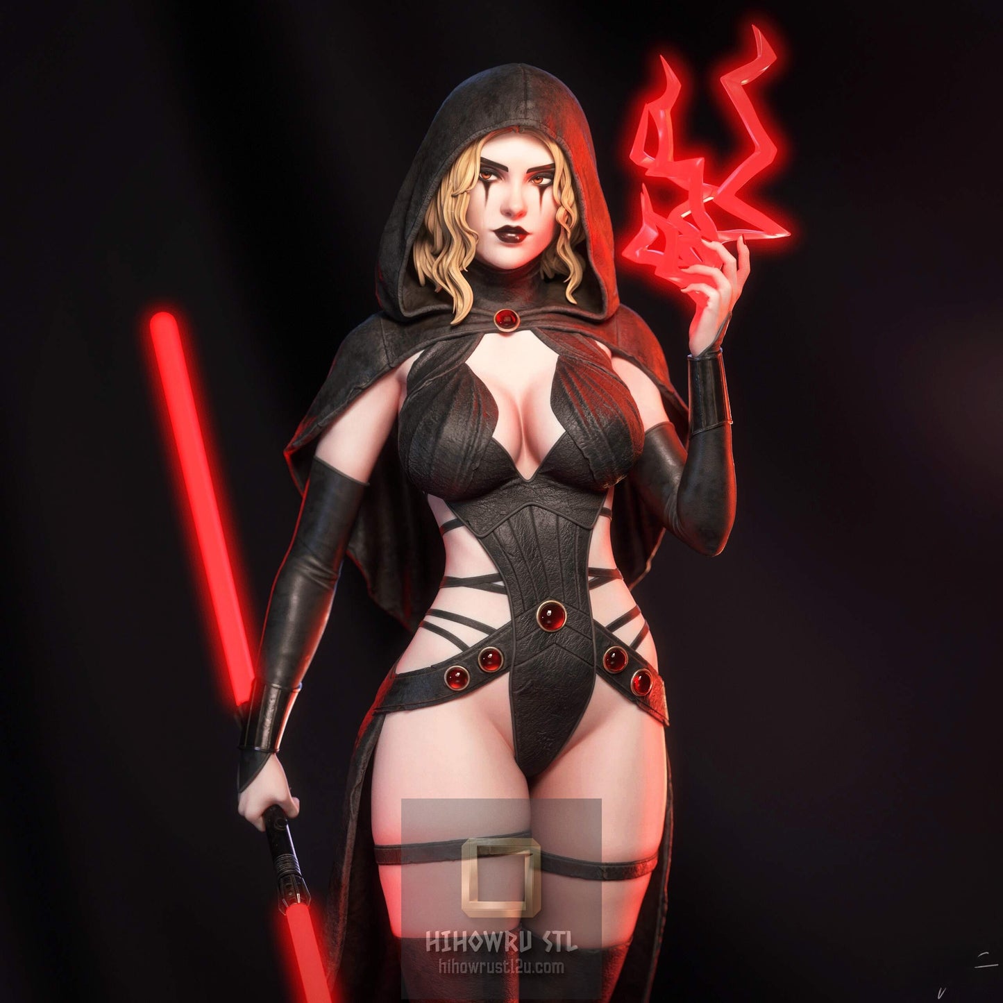 5417 Darth Zannah NSFW - Star Wars - STL 3D Print Files