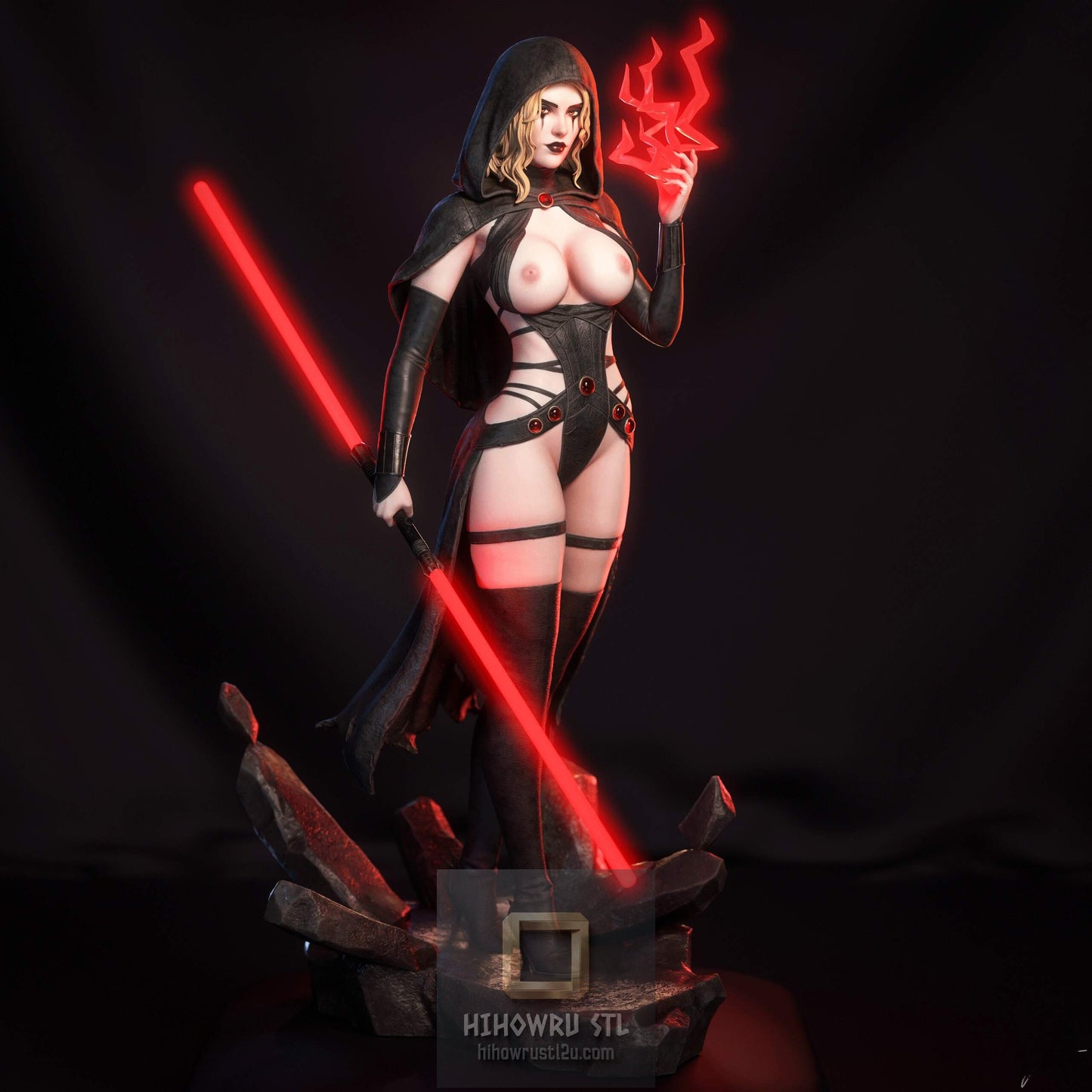 5417 Darth Zannah NSFW - Star Wars - STL 3D Print Files