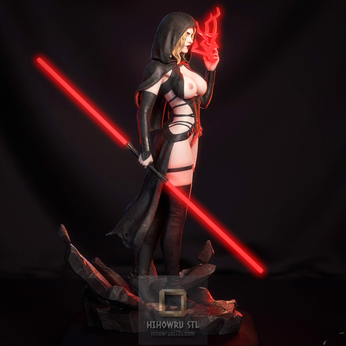 5417 Darth Zannah NSFW - Star Wars - STL 3D Print Files
