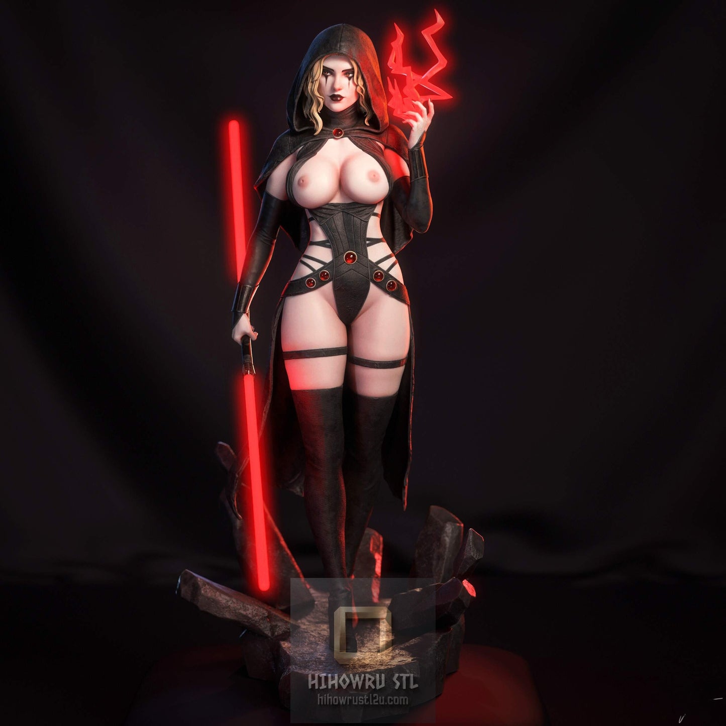 5417 Darth Zannah NSFW - Star Wars - STL 3D Print Files