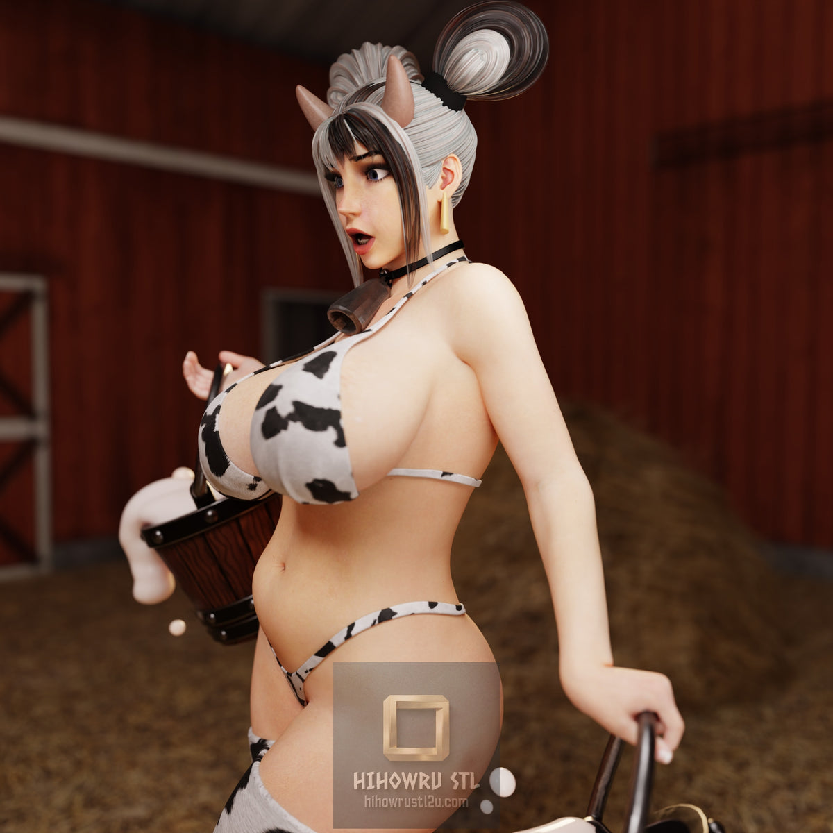 5556 Cowgirl NSFW - STL 3D Print Files