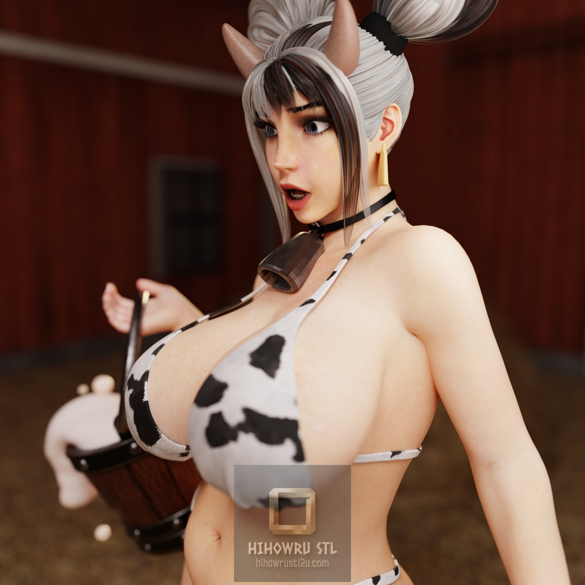 5556 Cowgirl NSFW - STL 3D Print Files