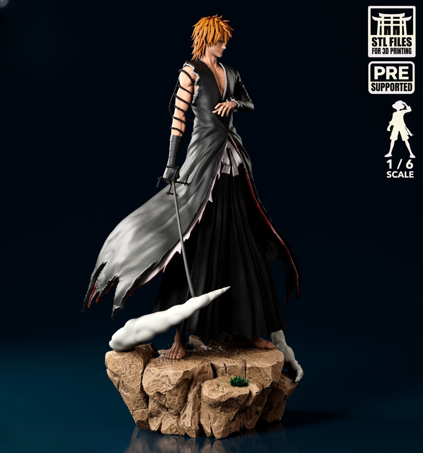 4001 Dangai Ichigo - BLEACH - STL 3D Print Files