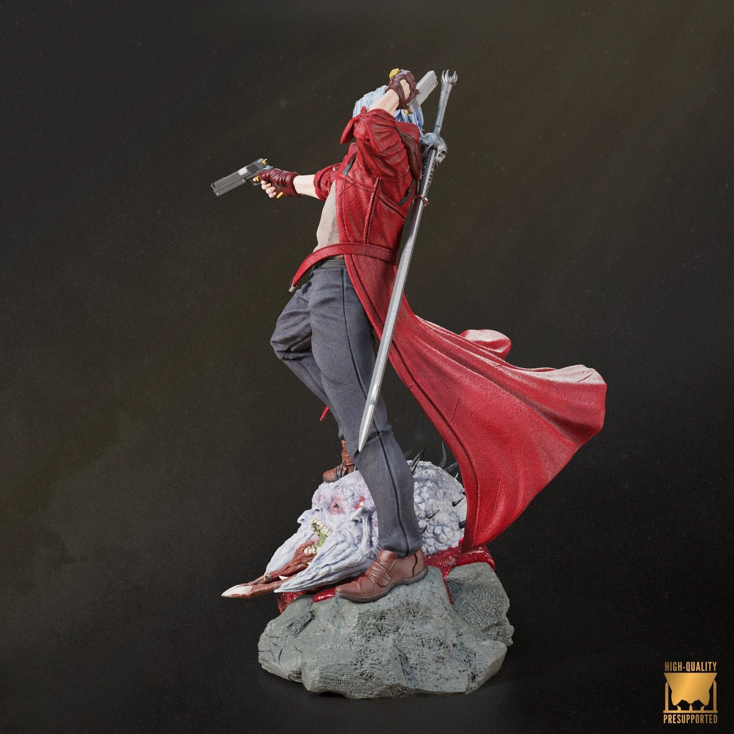 4039 Dante - Devil May Cry - STL 3D Print Files