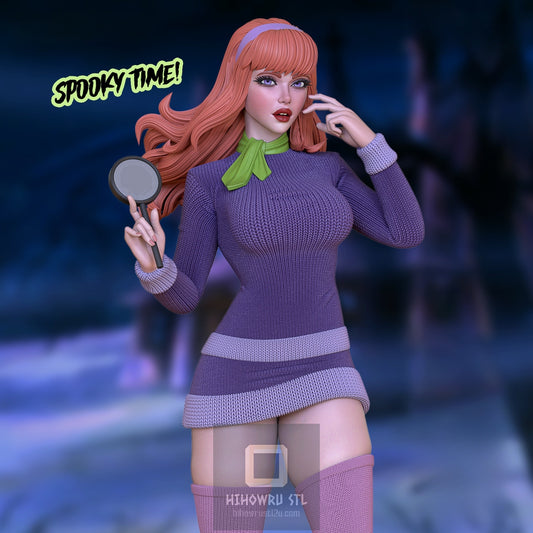 4537 Daphne Blake NSFW - Scooby-Doo - STL 3D Print Files
