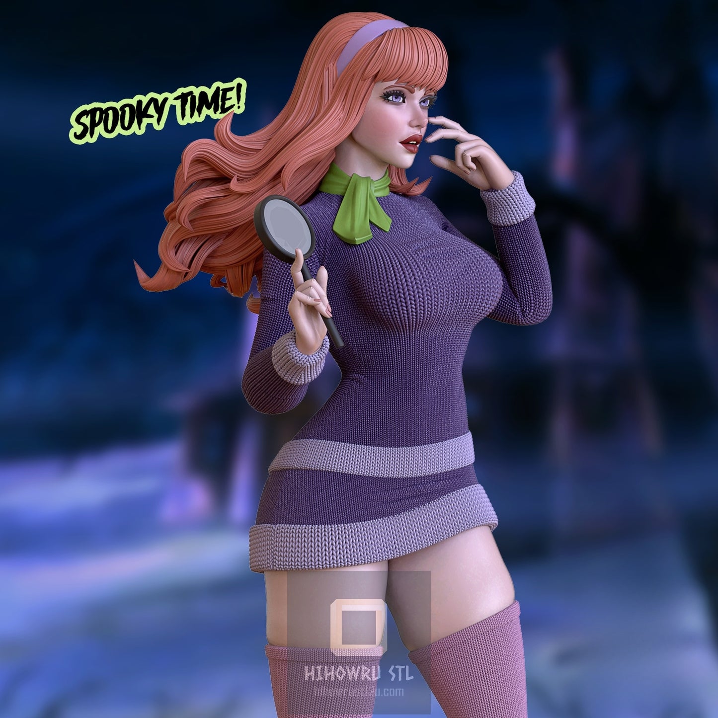 4537 Daphne Blake NSFW - Scooby-Doo - STL 3D Print Files