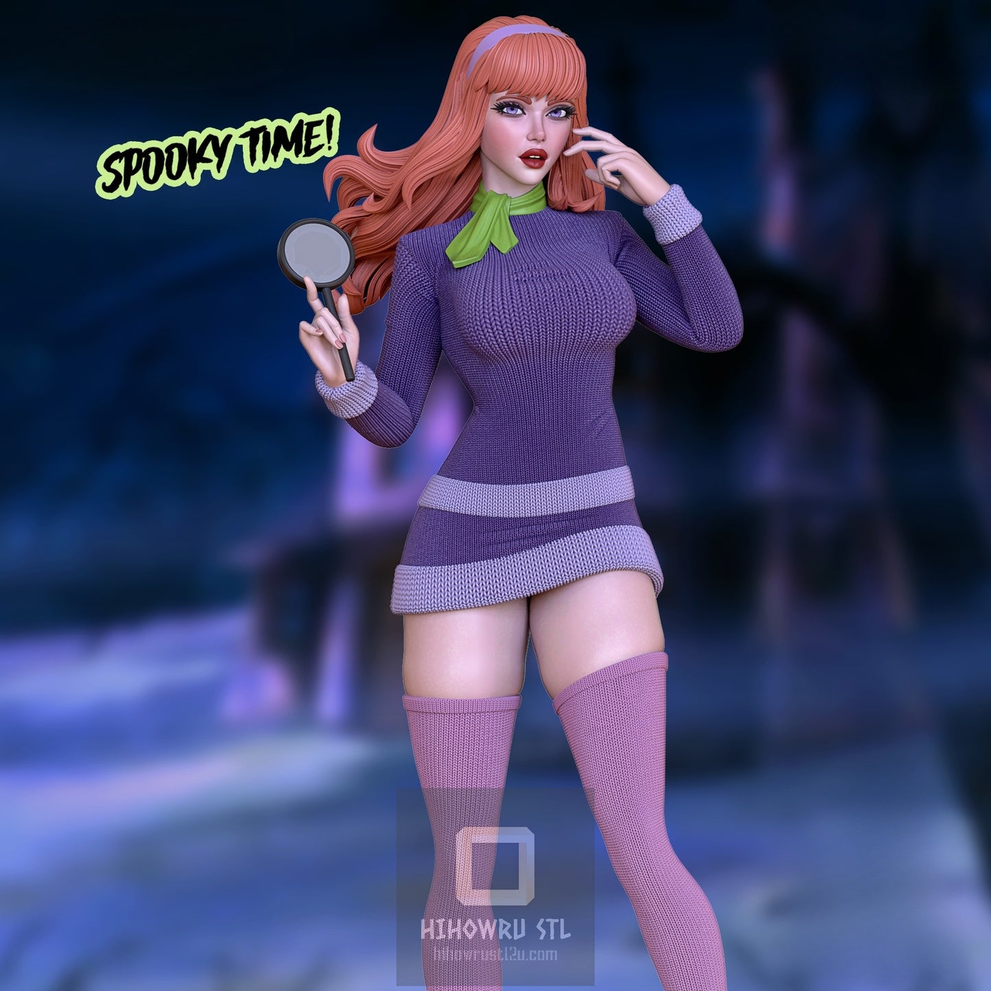 4537 Daphne Blake NSFW - Scooby-Doo - STL 3D Print Files