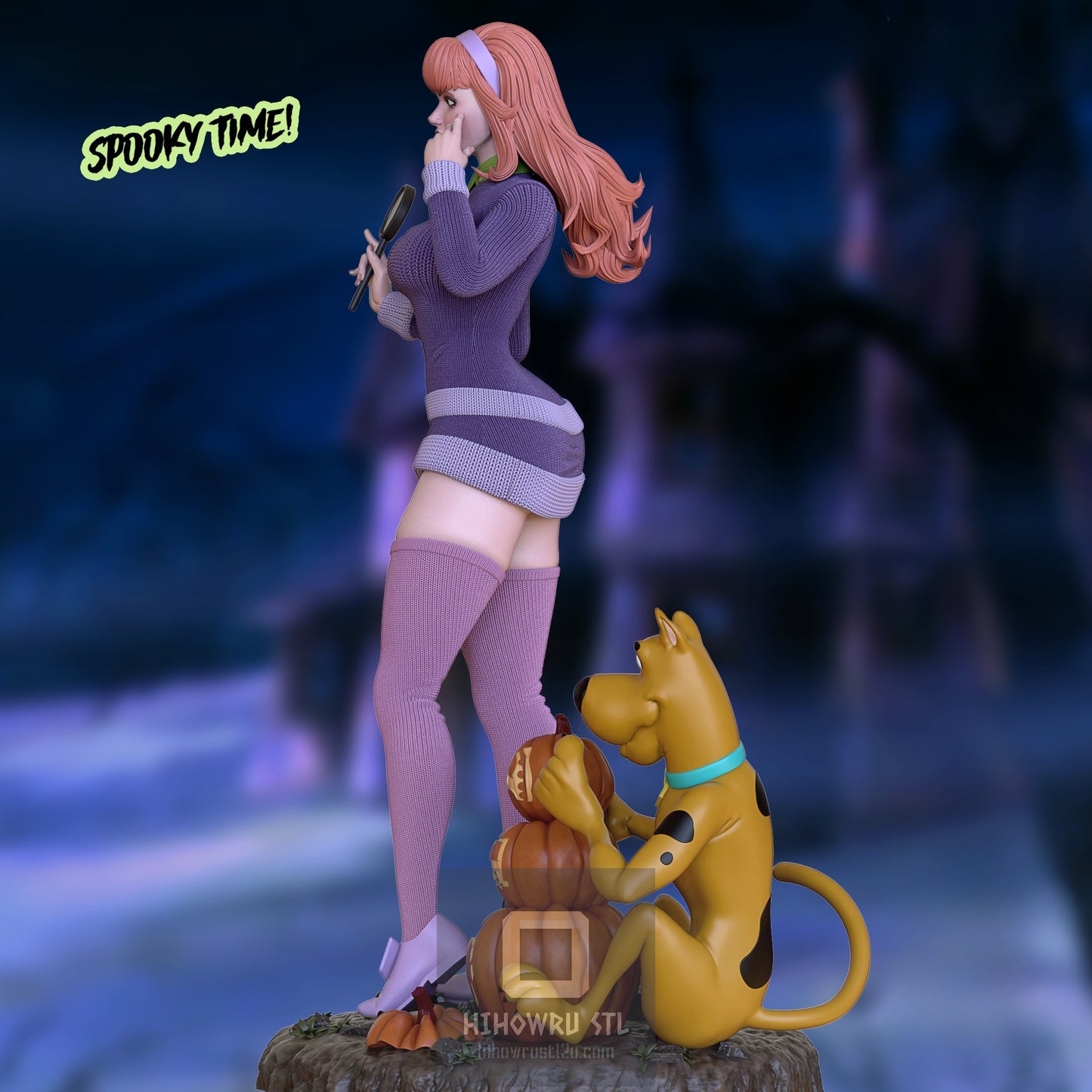 4537 Daphne Blake NSFW - Scooby-Doo - STL 3D Print Files