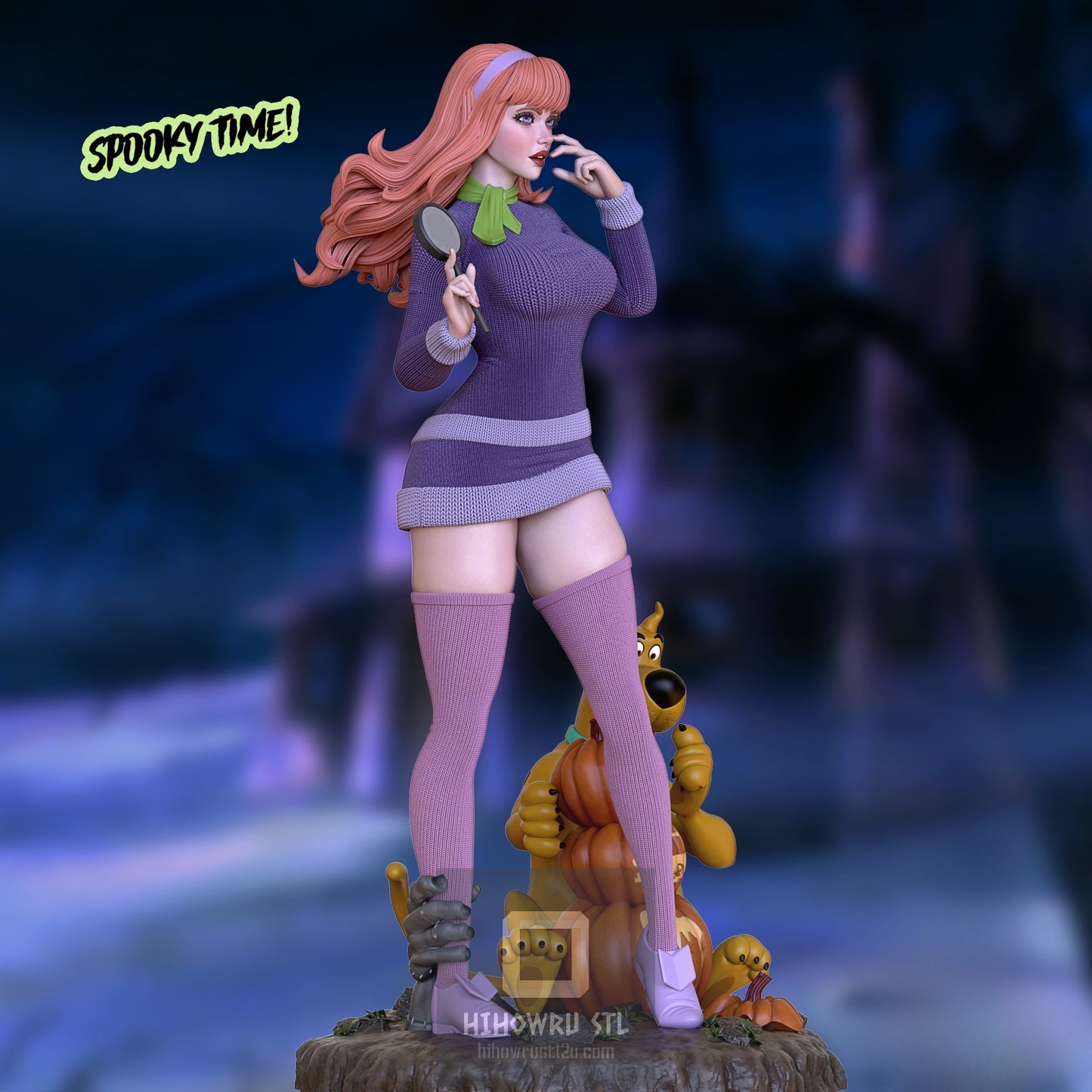 4537 Daphne Blake NSFW - Scooby-Doo - STL 3D Print Files