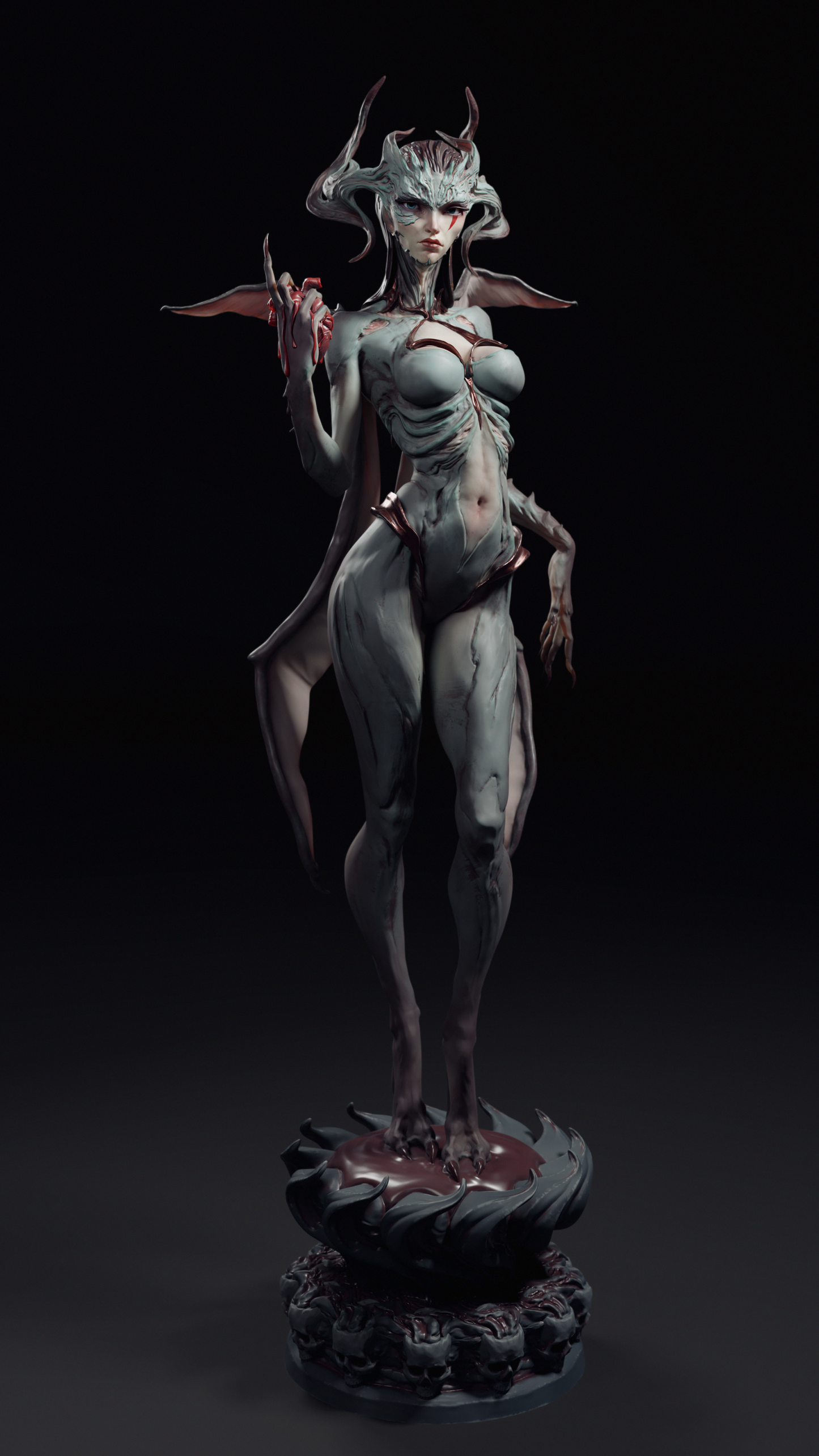 3402 Arcilla - Dark Embrace - STL 3D Print Files