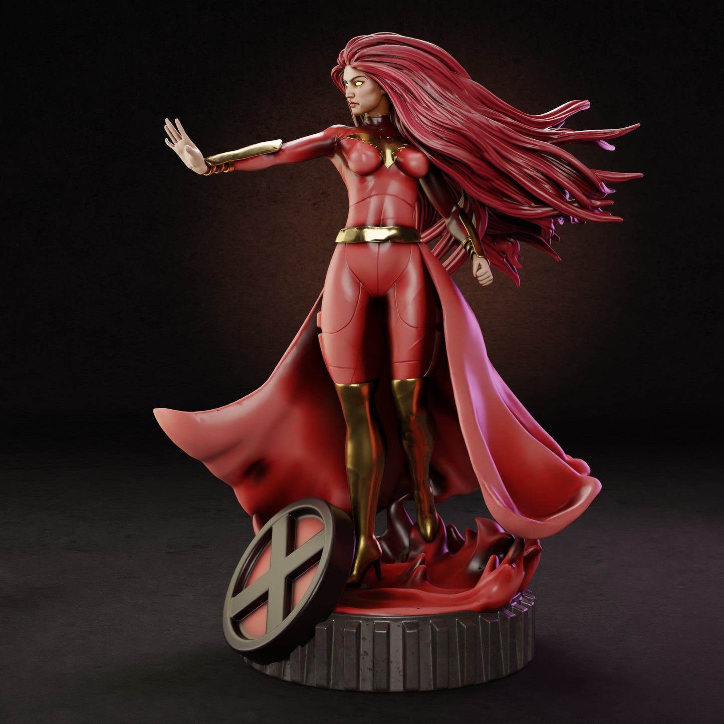 2959 Dark Phoenix - X-MEN - STL 3D Print Files