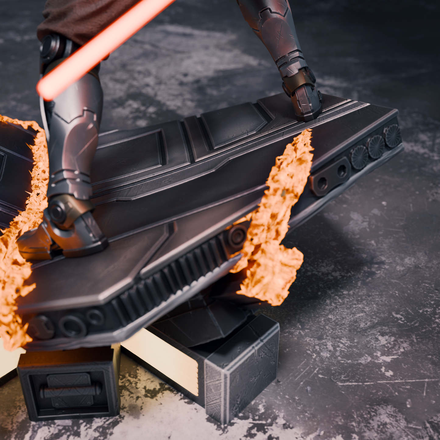 2629 Ahsoka Tano vs Darth Maul - The Clone Wars - STL 3D Print Files