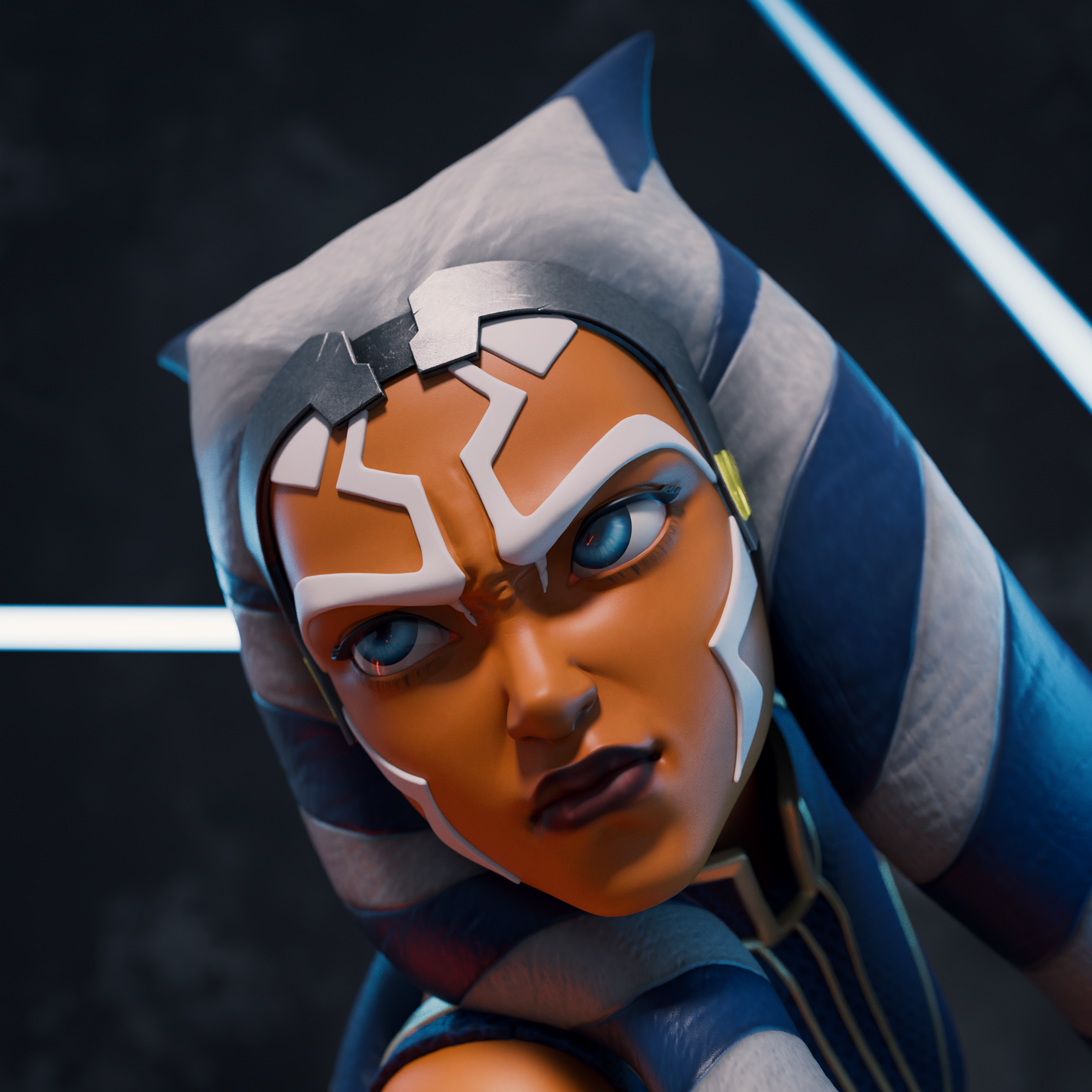 2629 Ahsoka Tano vs Darth Maul - The Clone Wars - STL 3D Print Files