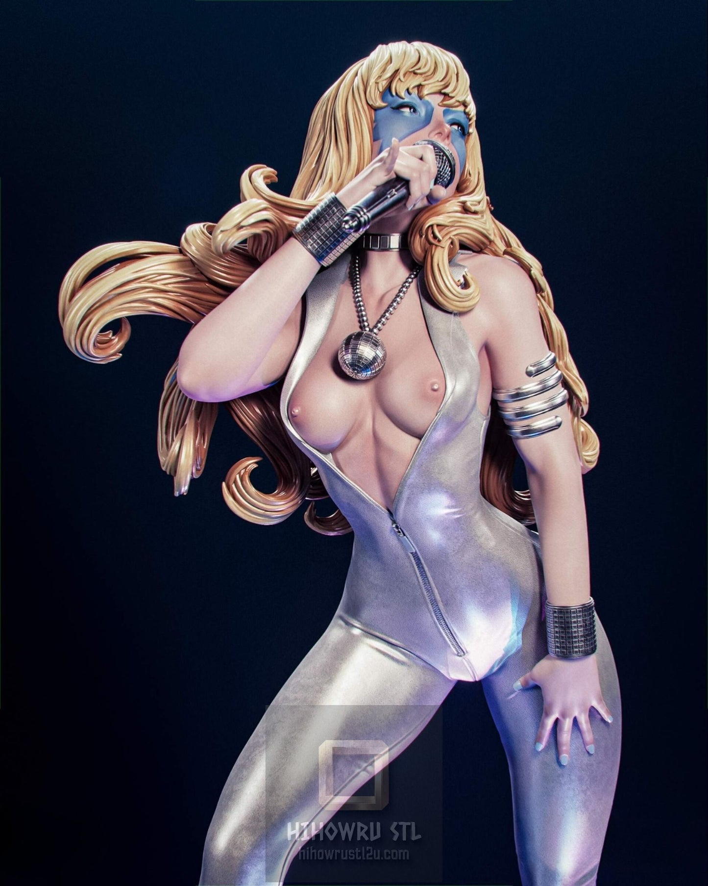 5041 Dazzler NSFW - X-Men - STL 3D Print Files