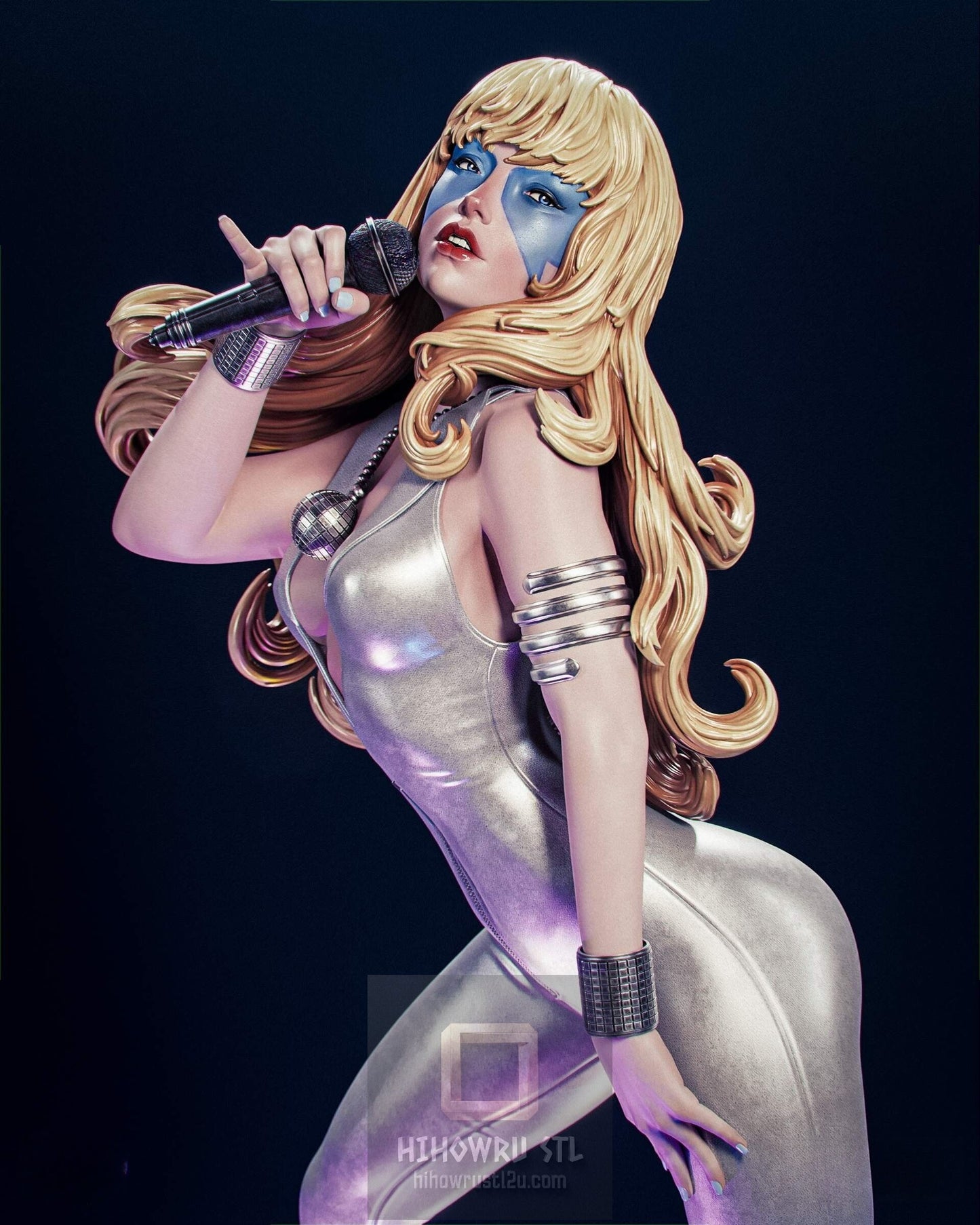 5041 Dazzler NSFW - X-Men - STL 3D Print Files