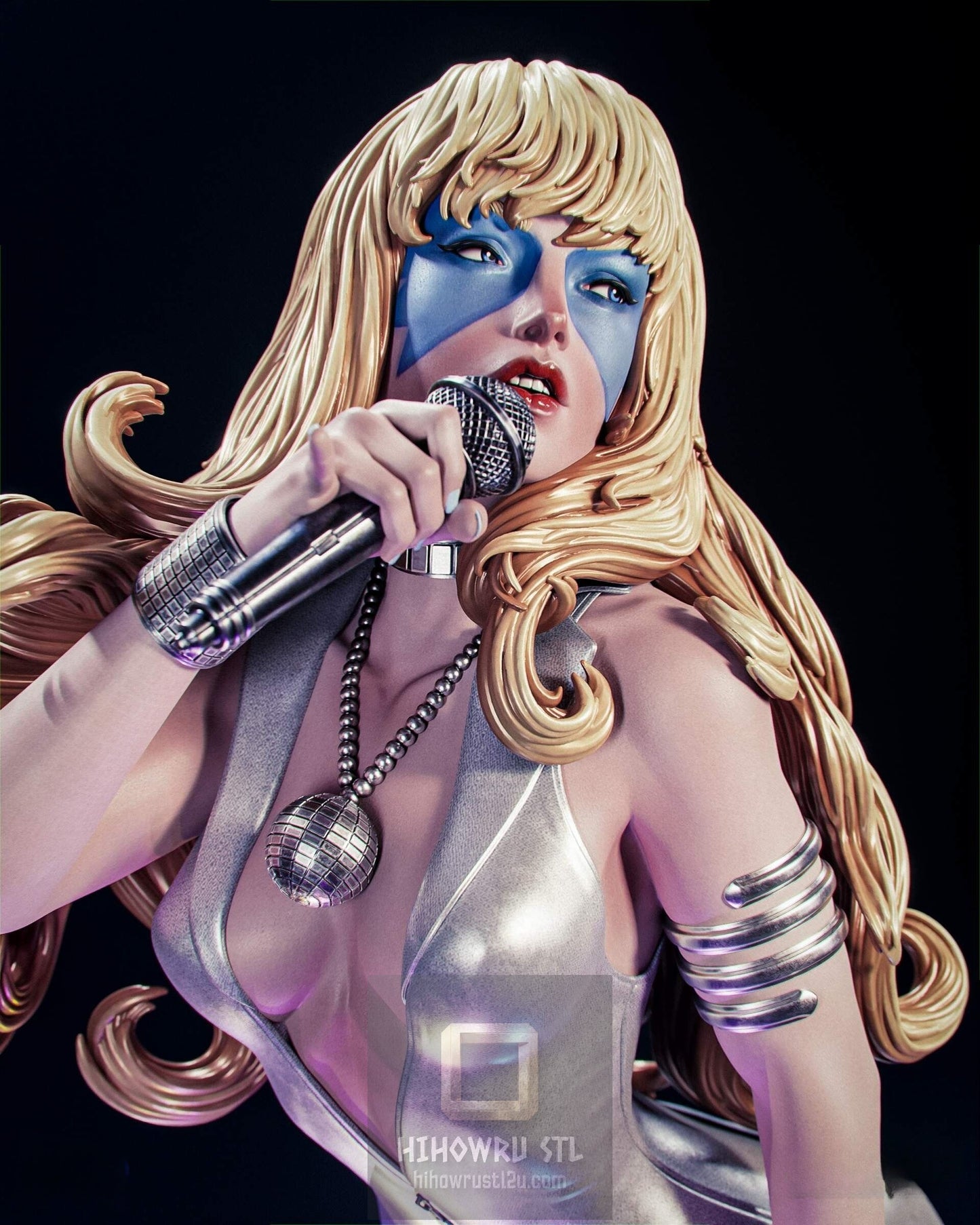 5041 Dazzler NSFW - X-Men - STL 3D Print Files