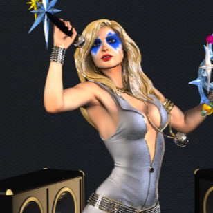 1494 Dazzler - X-Men - STL 3D Print Files