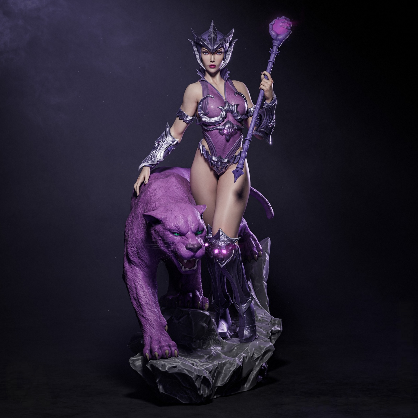 1767 Evil-Lyn - He-Man - STL 3D Print Files