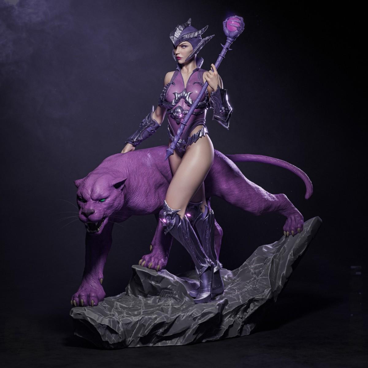 1767 Evil-Lyn - He-Man - STL 3D Print Files