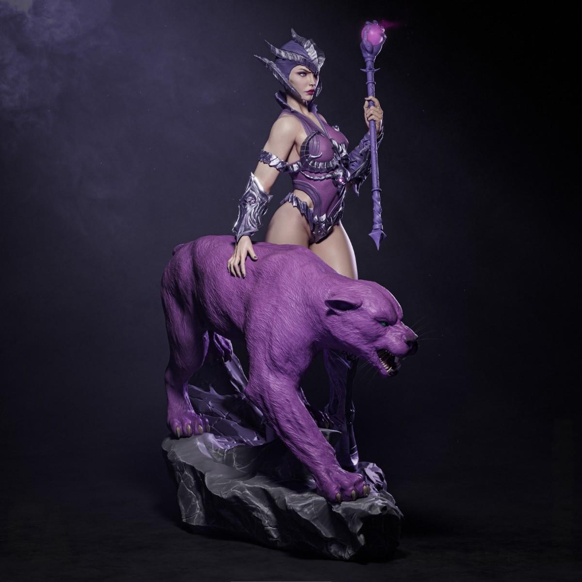 1767 Evil-Lyn - He-Man - STL 3D Print Files