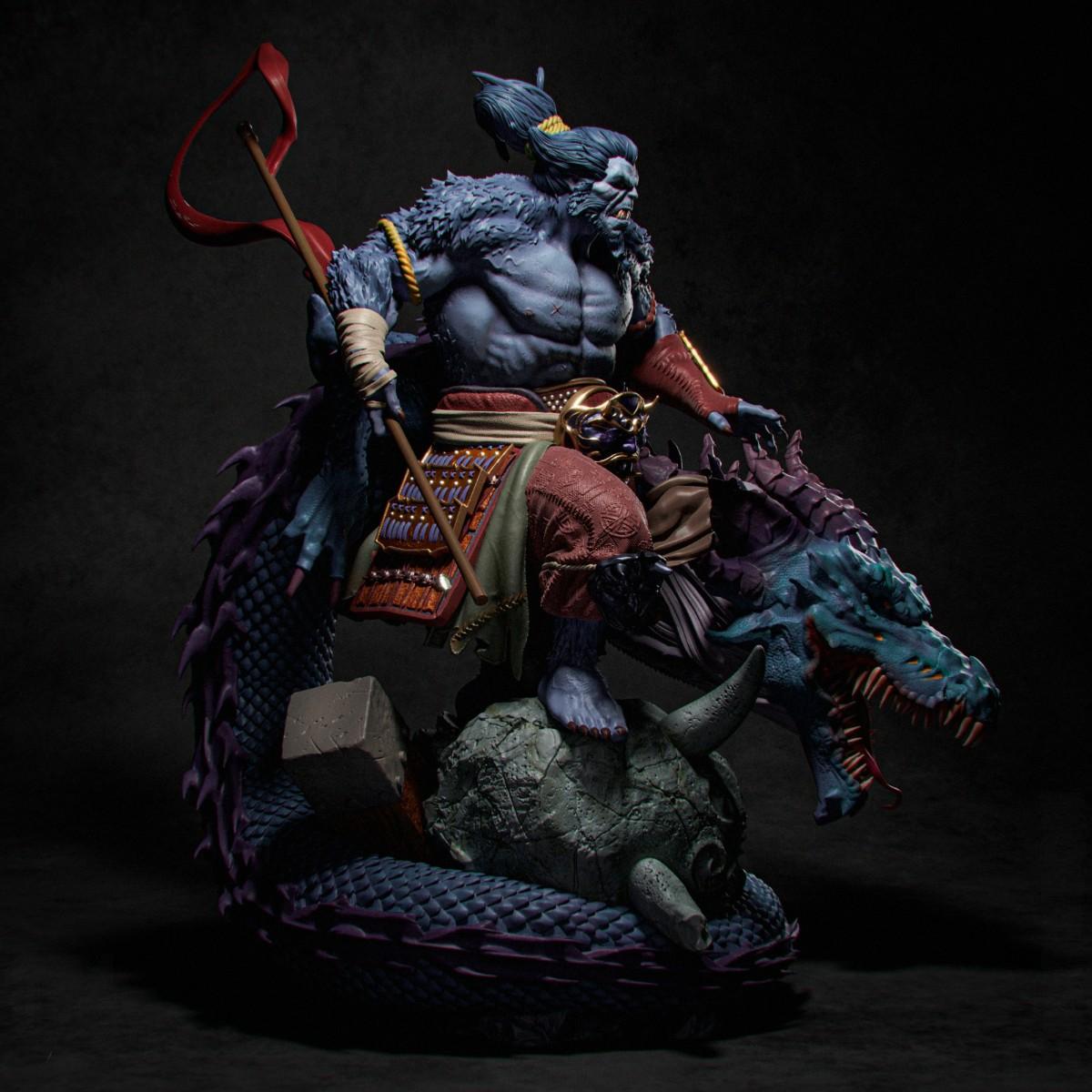 1796 Beast Samurai - X-MEN - STL 3D Print Files