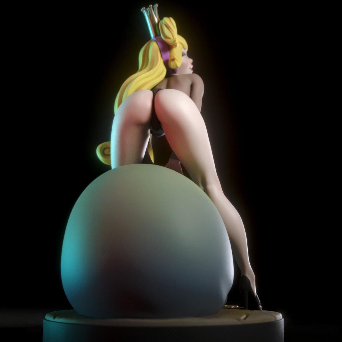 Princess Daphne NSFW - Dragon's Lair - STL 3D Print Files