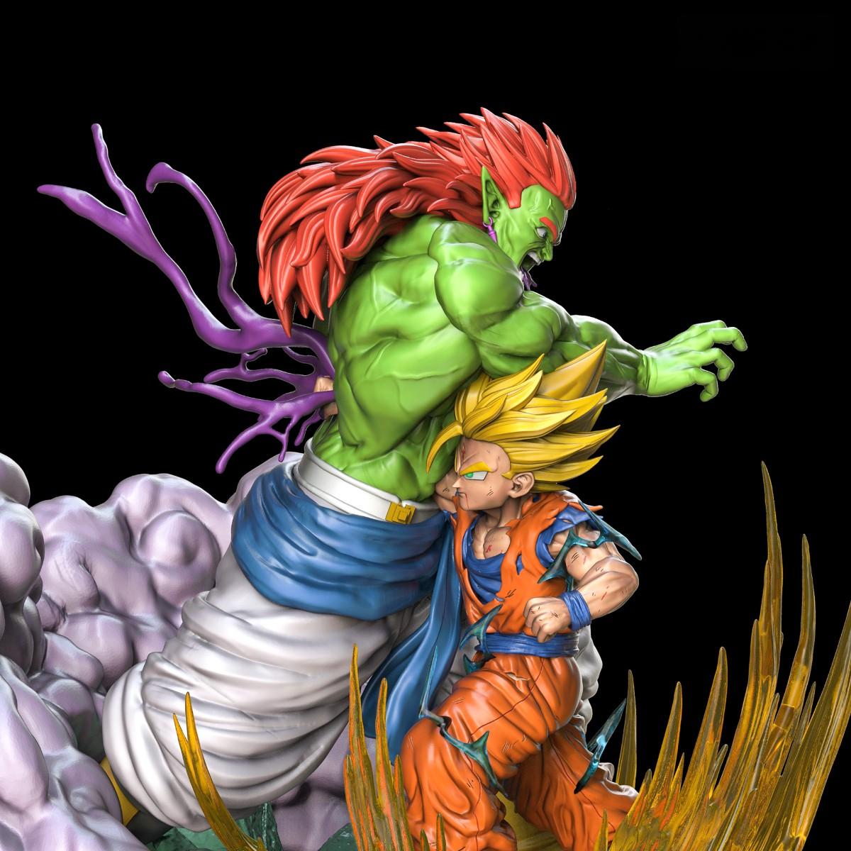 1806 Son Gohan VS Bojack - Dragon Ball - STL 3D Print Files