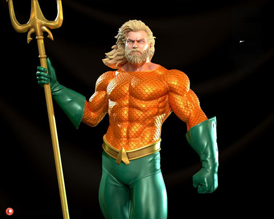 Aquaman - DC Comics - STL 3D Print Files